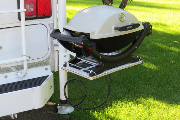 Coleman grill hookup to rv